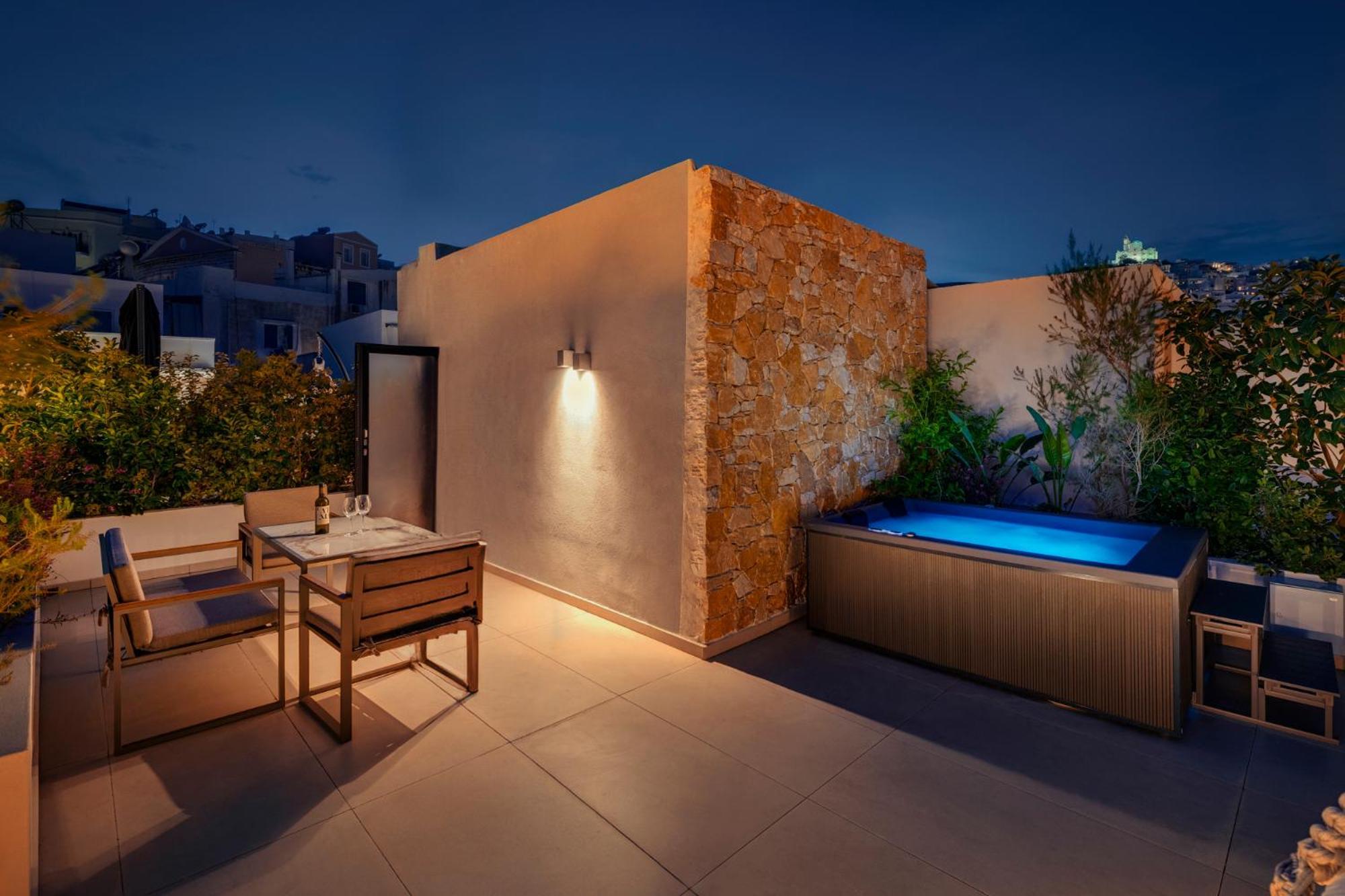 Ninemian Suites Syros Ermoupoli Exterior photo