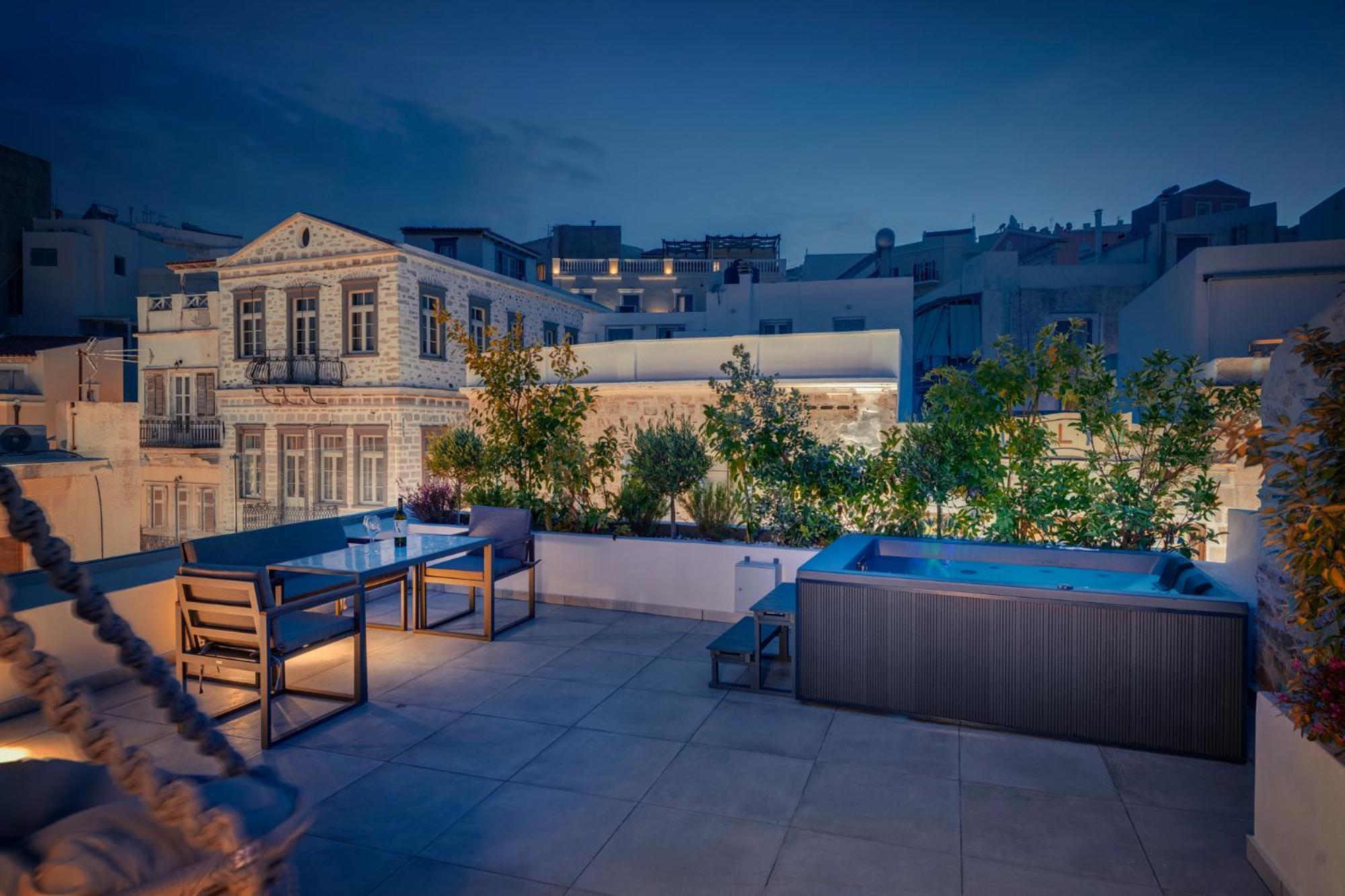 Ninemian Suites Syros Ermoupoli Exterior photo